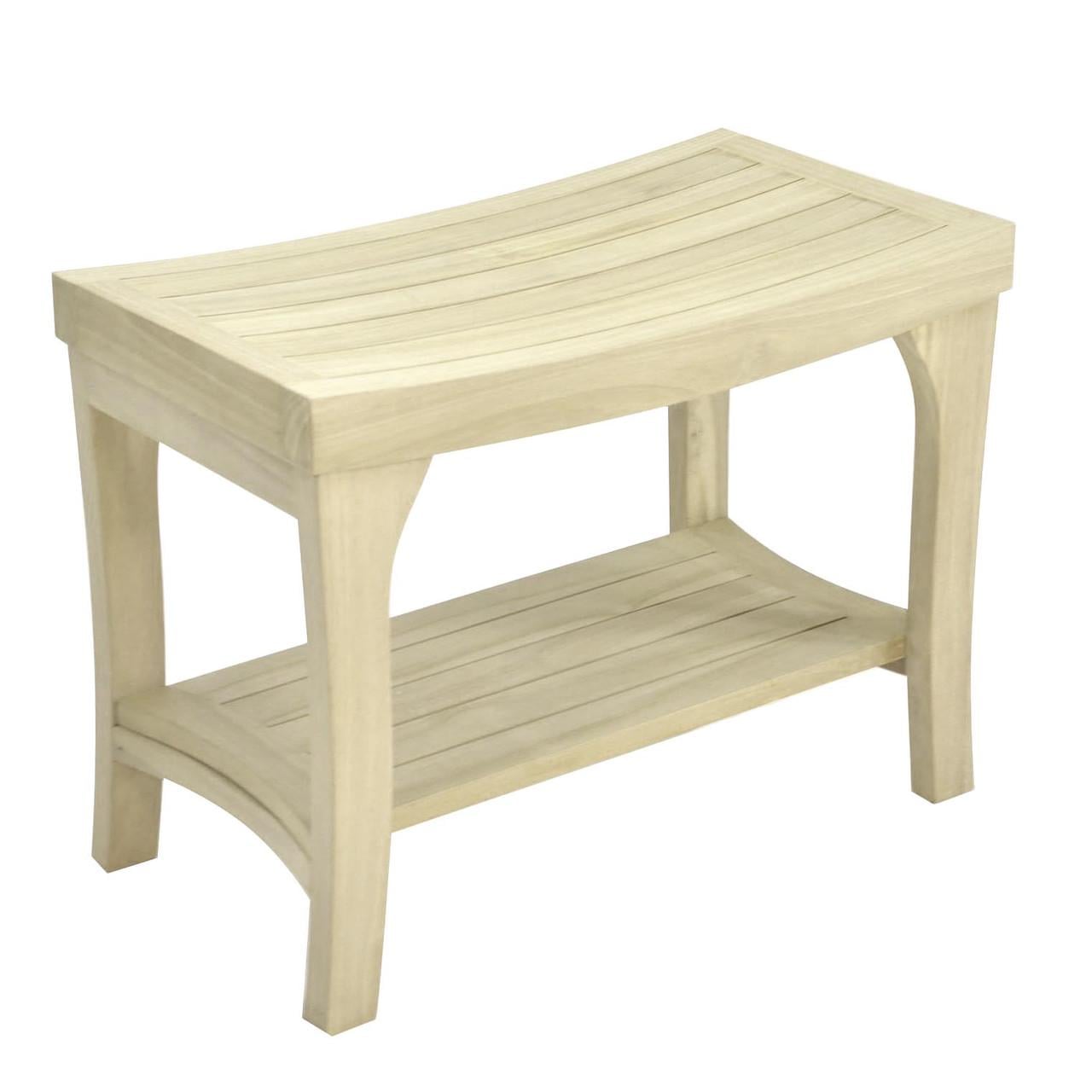 Табурет для ванной из дерева Рулейс Бланже (ТВН-013901)