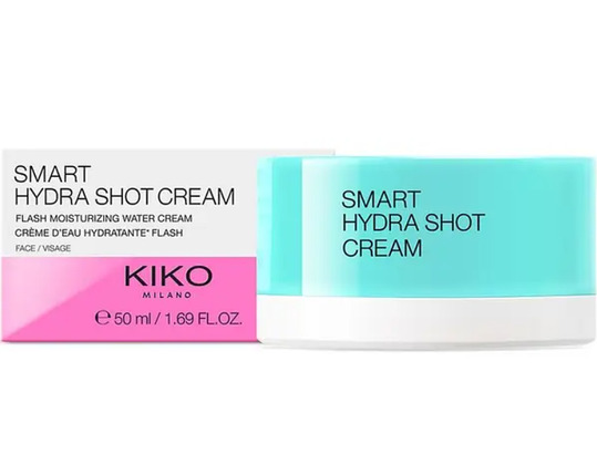 Крем для обличчя швидко зволожуючий Kiko Milano Smart Hydrashot 50 мл (10647013)