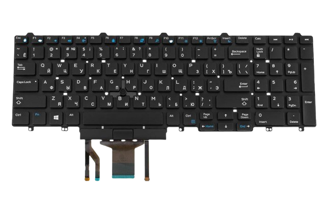 Клавиатура для ноутбука Asus UM3402 series rus без кадра с подсветкой клавиш Black (171856) Клавиатура для ноутбука Asus UM3402 series rus без кадра с подсветкой клавиш Black (171856)