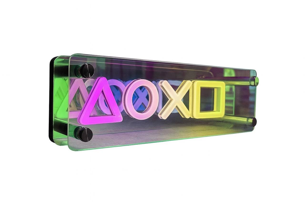 Ночник LED PlayStation неоновая 3D вывеска (2835167189)