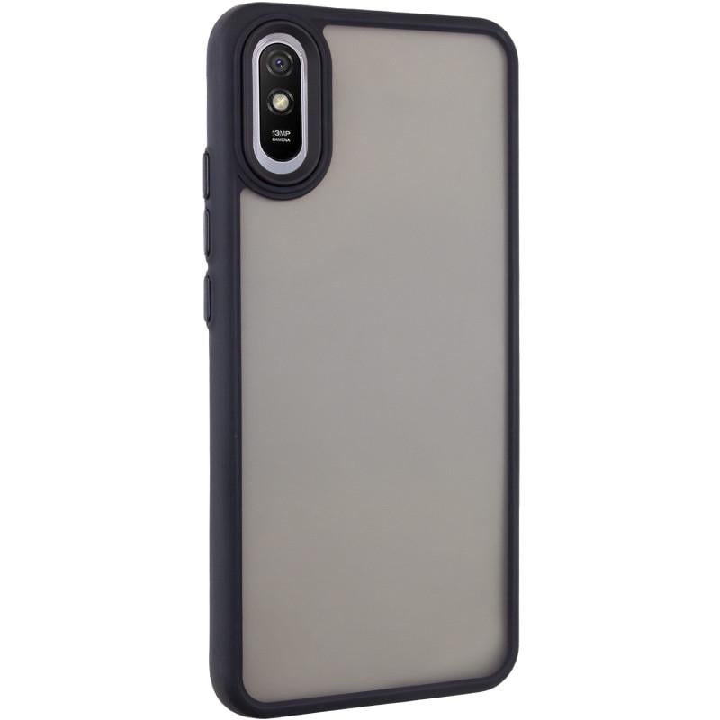 Противоударный чехол TPU+PC Lyon Frosted для Xiaomi Redmi 9A Black