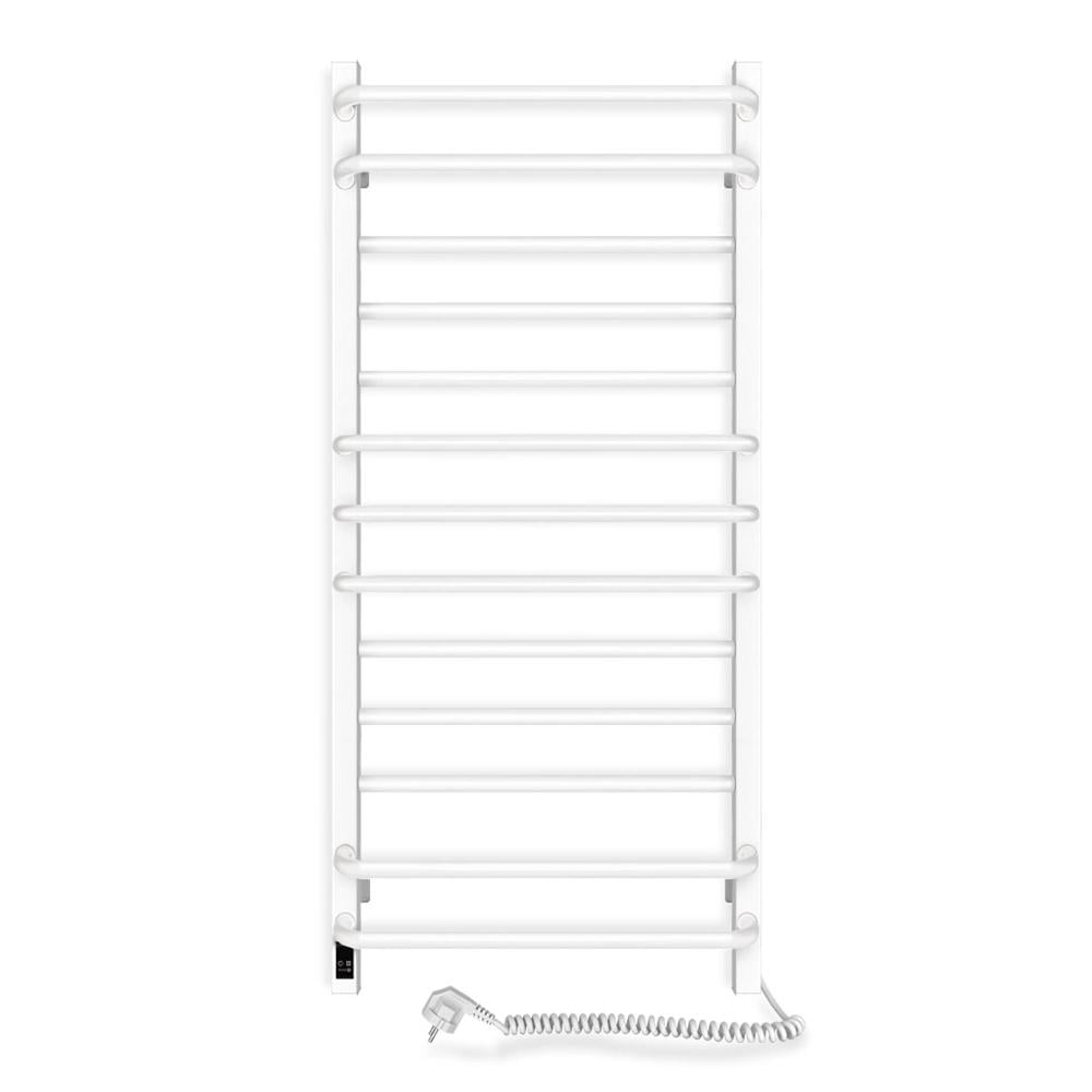 Полотенцесушитель электрический SANTAN Лестница Грандис Sensor правосторонняя 480х1200 мм Белый (323443)