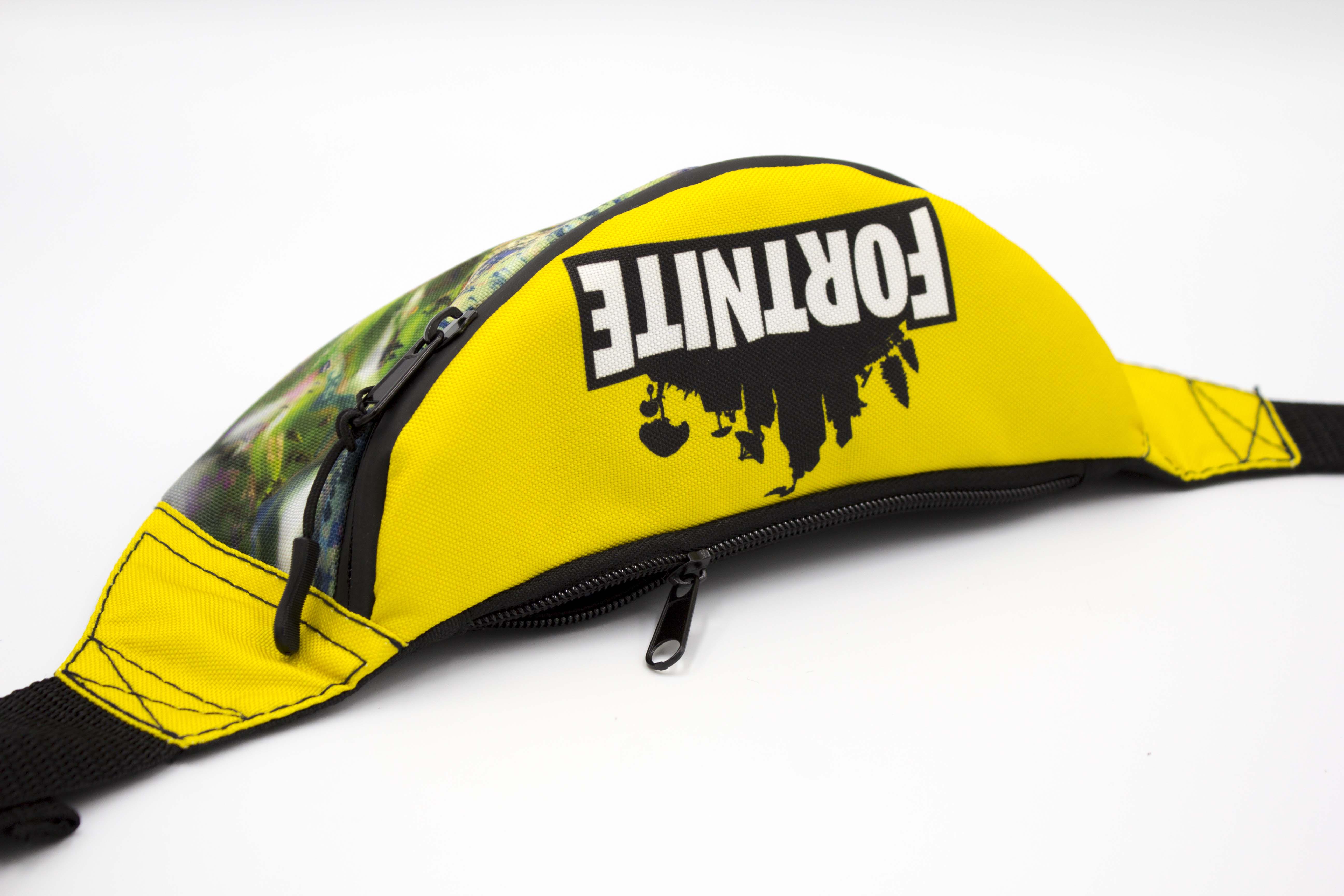 Сумка бананка для хлопців Fortnite Жовтий (BI-008) - фото 2