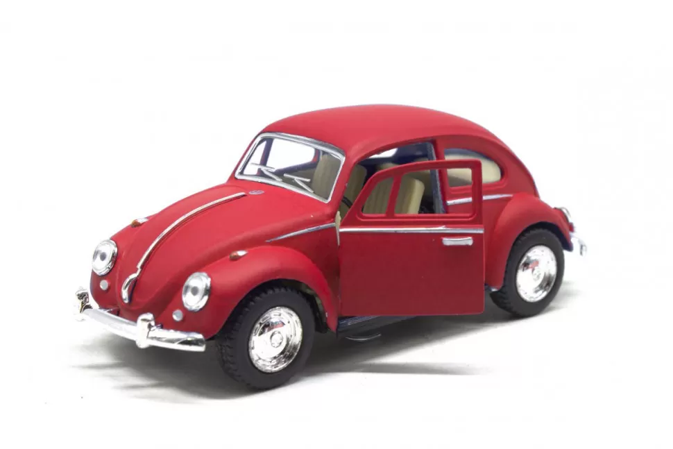 Машинка моделька Volkswagen Beetle KT5057WM Красный