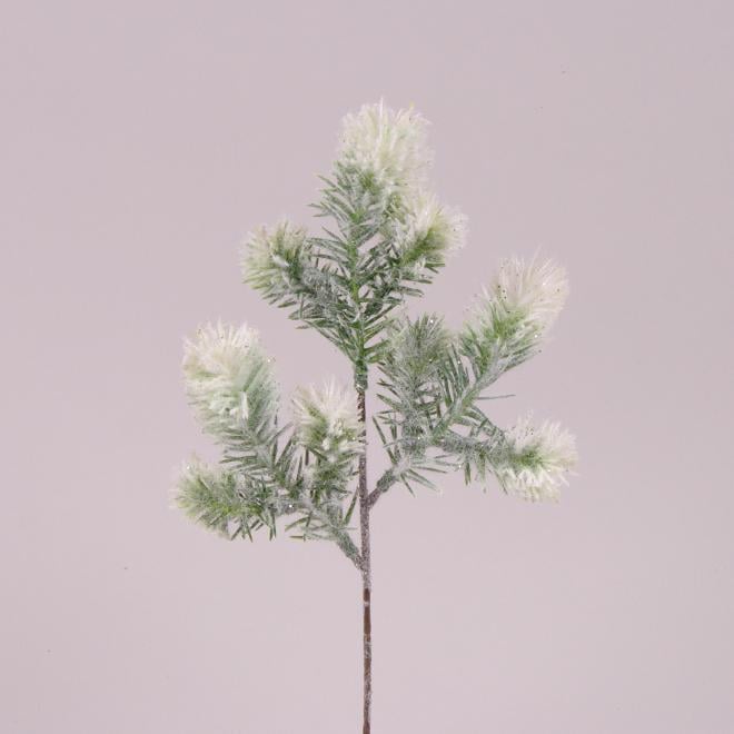 Декоративная ветка новогодняя Flora 12 шт. (75663)