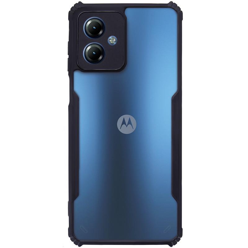 Противоударный чехол TPU+PC Ease Black Shield для Motorola Moto G54 Black