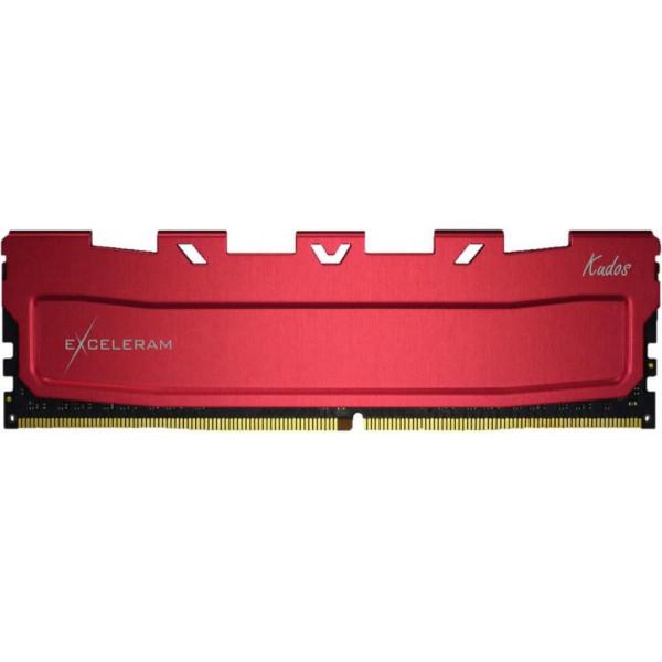 Оперативна пам'ять Exceleram Kudos DDR4 32GB 2666 MHz Red (EKRED4322619C)