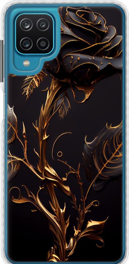Чехол на Samsung Galaxy A12 A125F Роза 3 (5552pc-2201-42517)