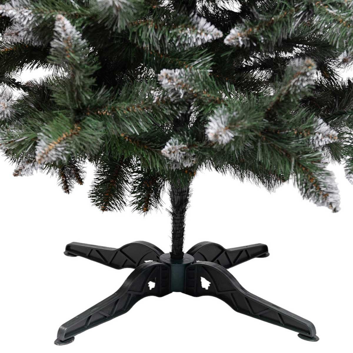 Искусственная елка Принцесса 1,1 м с заснеженными кончиками Зеленый (YA678710) - фото 6 Искусственная елка Принцесса 1,1 м с заснеженными кончиками Зеленый (YA678710) - фото 6