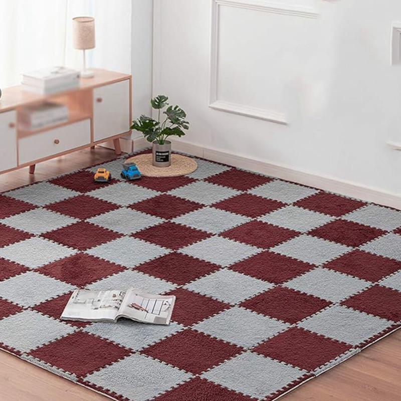 Коврик-пазл плюшевый Sticker Wall SW-00002082 30х30х1 см Коричневый (27050787) - фото 2 Коврик-пазл плюшевый Sticker Wall SW-00002082 30х30х1 см Коричневый (27050787) - фото 2