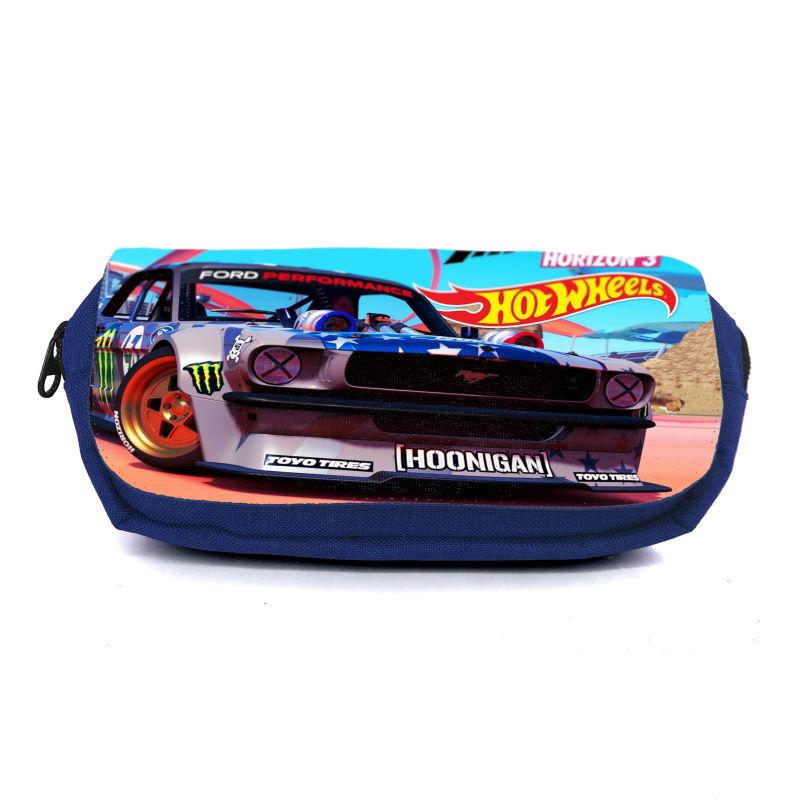 Пенал школьный Hot Wheels HW-005 Синий (1480995252)
