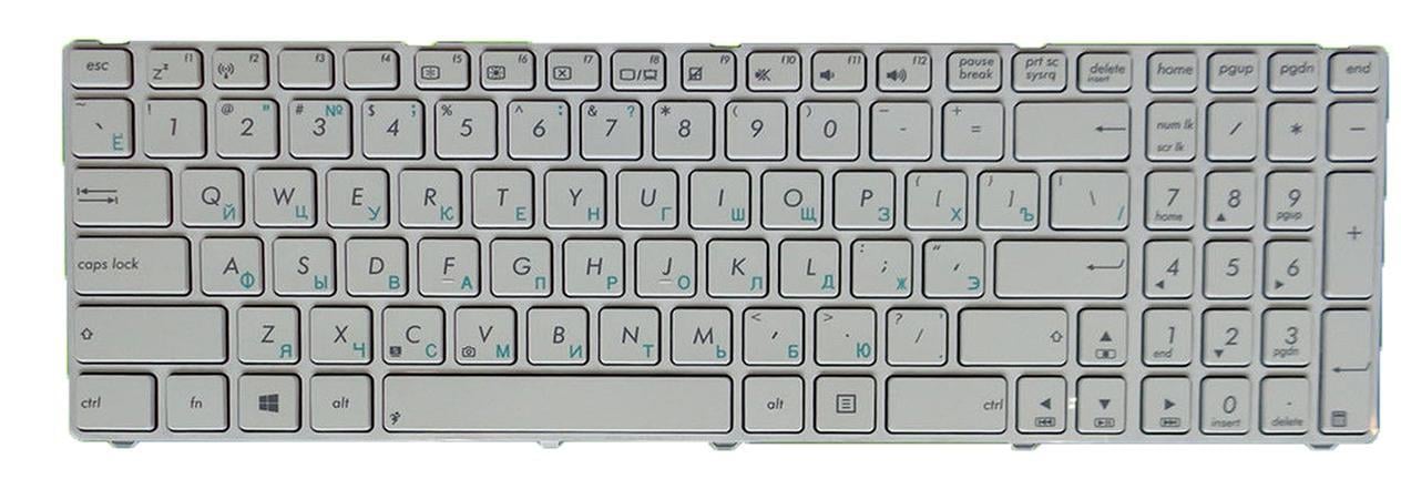 Клавиатура для ноутбука Asus R704 R704VC матовый (04GNV32KRU00)