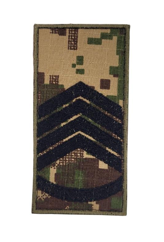 Погон на липучці Головний сержант НГУ 5х10 см Хижак (3585644)