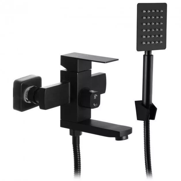 Змішувач для ванни Wezer PRO3-02 Black (1044122) Змішувач для ванни Wezer PRO3-02 Black (1044122)