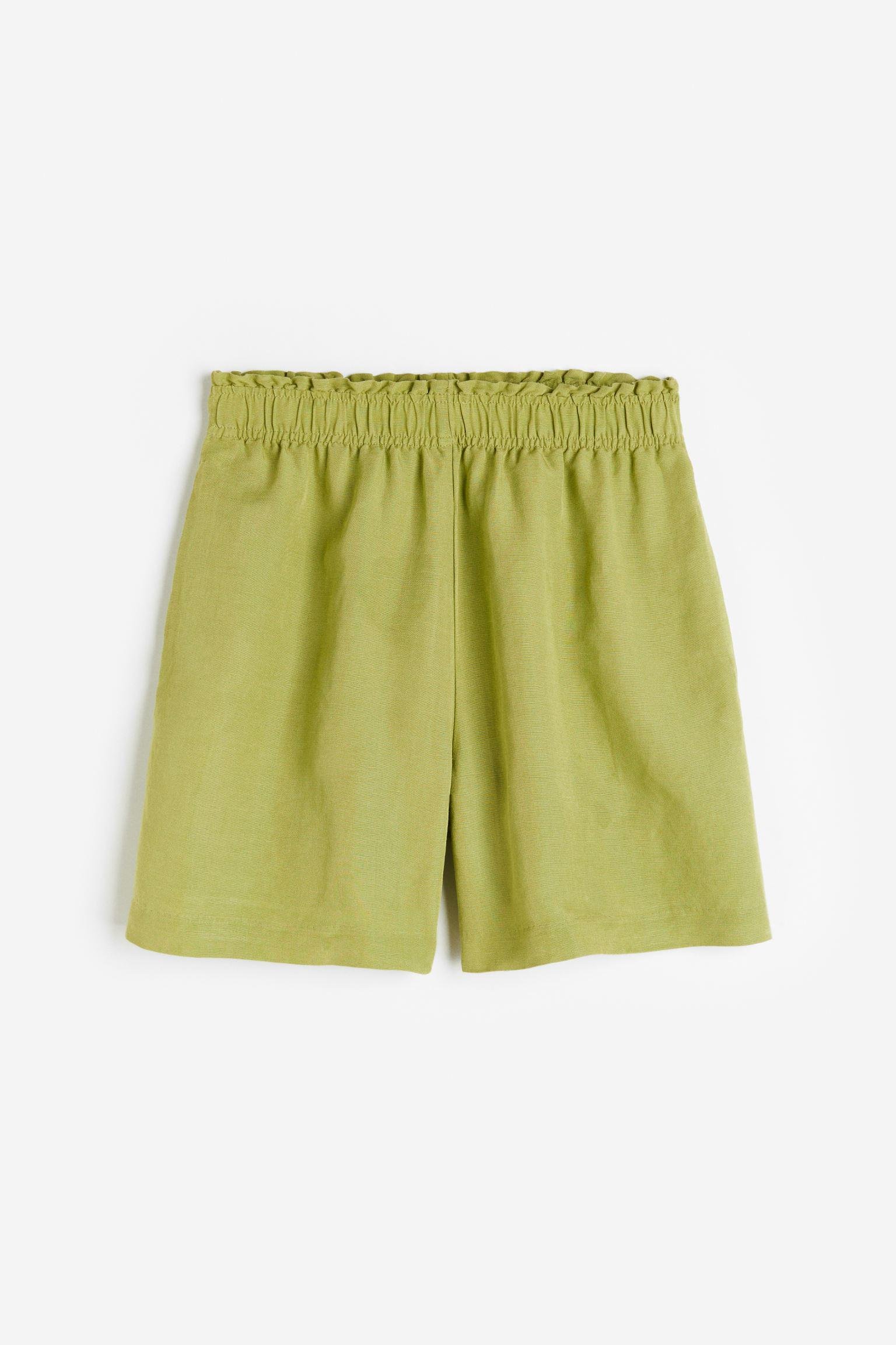 Шорти жіночі H&M L Оливковий (993840)