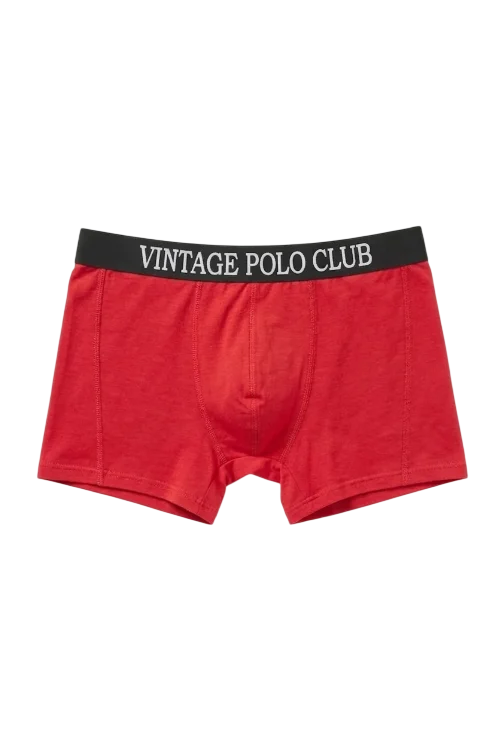 Трусы боксеры мужские Vintage Polo Club 3XL Красный/Белый (7576789) Трусы боксеры мужские Vintage Polo Club 3XL Красный/Белый (7576789)