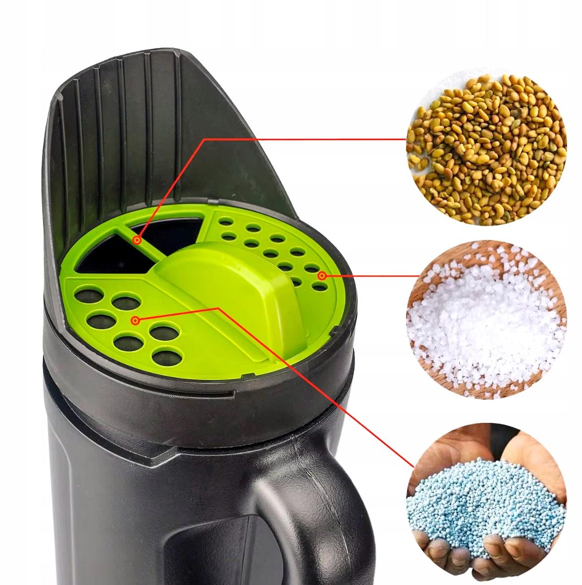 Сеялка ручная Garden Line EDA4588 для семян/удобрений/соли/песка 2,5 л (24687071) - фото 2 Сеялка ручная Garden Line EDA4588 для семян/удобрений/соли/песка 2,5 л (24687071) - фото 2