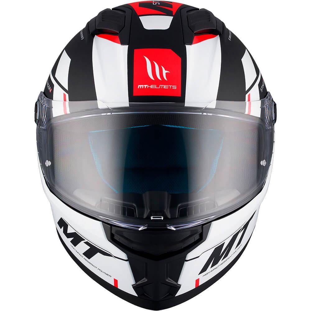 Мотошолом MT HELMETS STINGER 2 Zivze B5 S Matt Red (29252) - фото 3