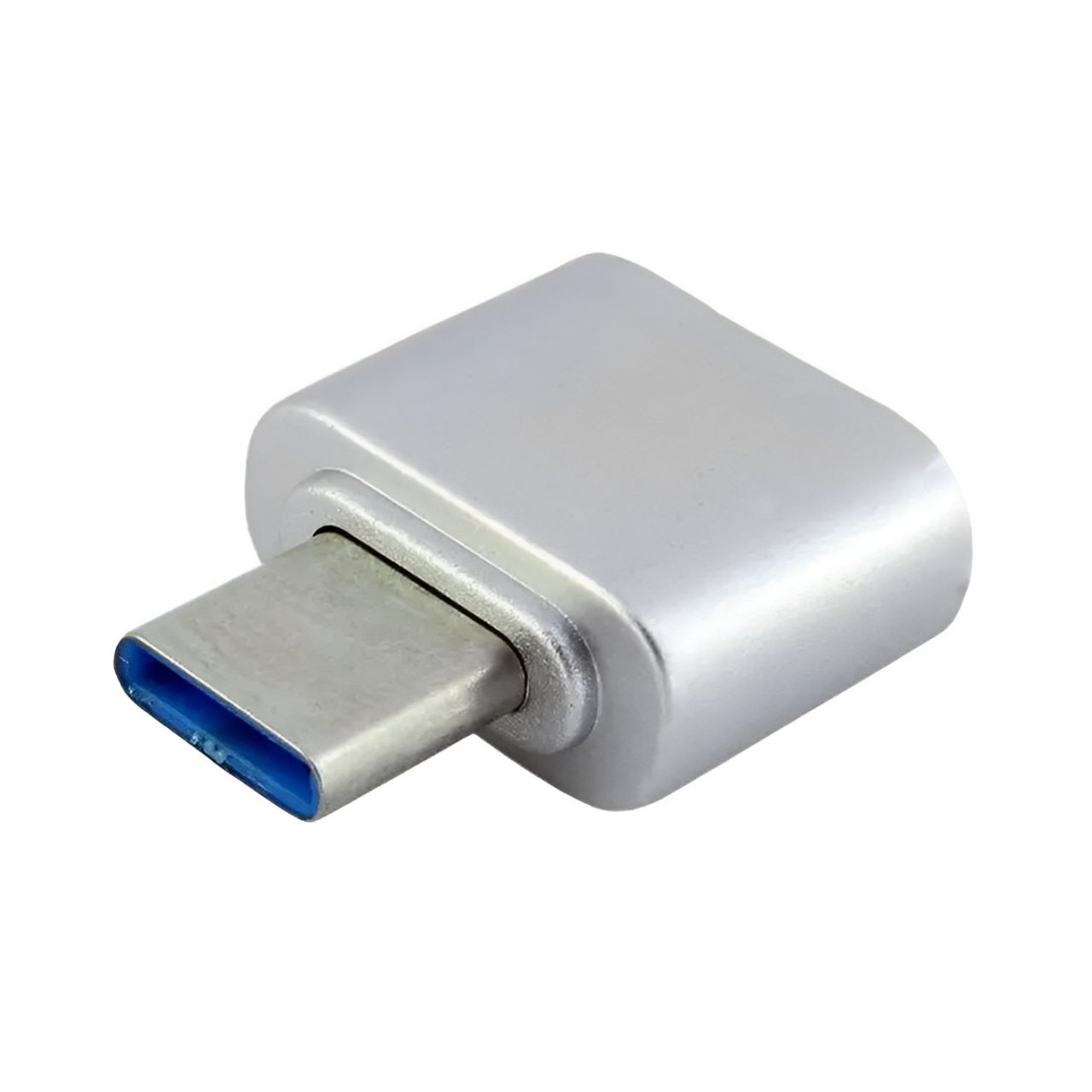 Адаптер переходник USB-Type-C Серебрянный (AR-0000365)