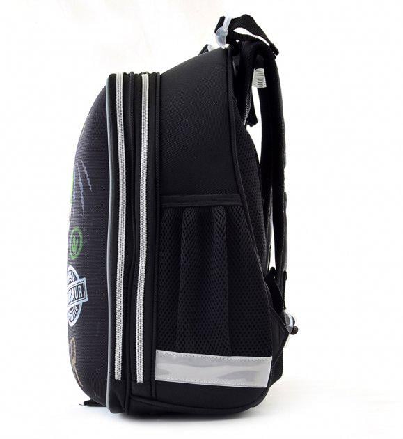 Рюкзак шкільний 1 Вересня H-12-2 Dinosaurs 38х29х15 см 16,5 л Чорний (554623) - фото 3