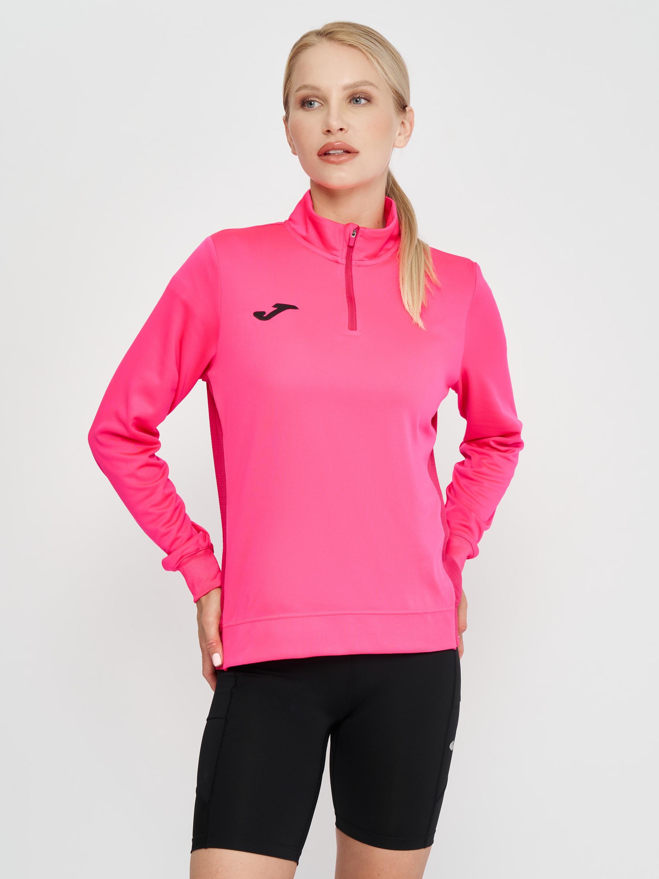 Реглан Joma 901678.030 Winner Ii Sweatshirt M Fluor Pink (8445456385387) - фото 1