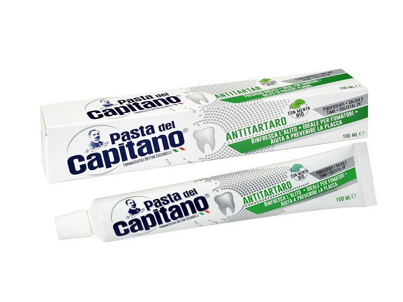 Зубна паста Del Capitano Dentifricio Antitartaro 100 мл (8002140139109)