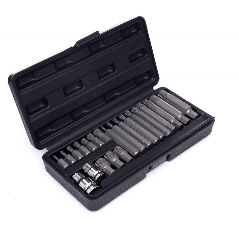 Набор бит Kraft&Dele SPLINE М4-М18 22 шт. (KD10539) - фото 2 Набор бит Kraft&Dele SPLINE М4-М18 22 шт. (KD10539) - фото 2