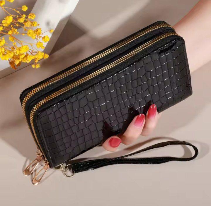 Гаманець жіночий тип 3 класичний Чорний (595) - фото 2 Гаманець жіночий тип 3 класичний Чорний (595) - фото 2