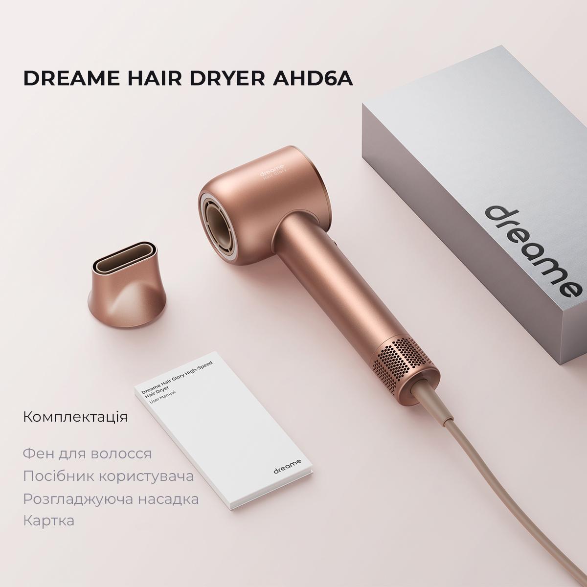 Фен для волос DREAME Hair Dryer Glory (AHD6A-RS) - фото 13