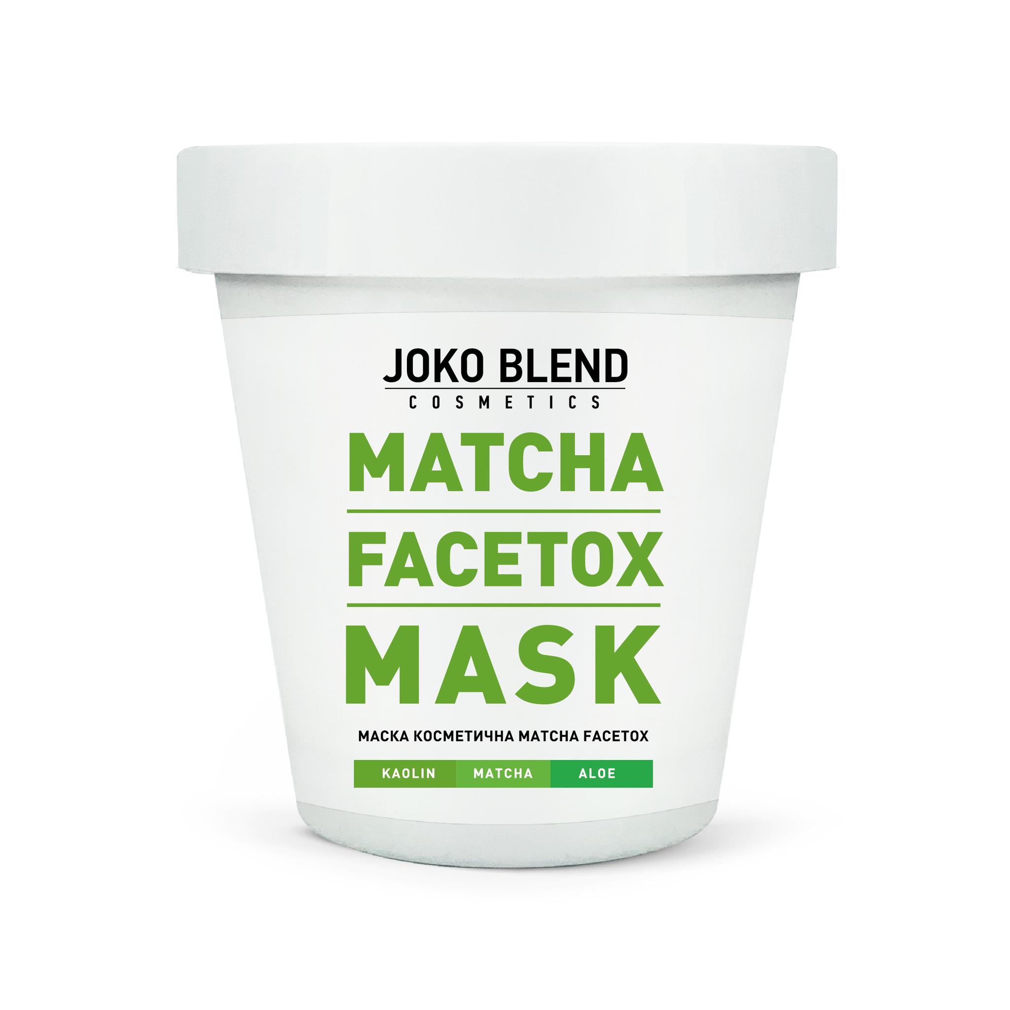 Маска для лица Matcha Facetox Mask Joko Blend 80 г (4823109404731) - фото 1