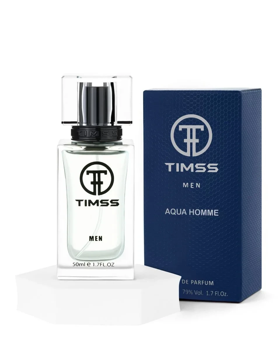 Парфюмерная вода мужская TIMSS Bvlgari Aqua pour Homme 50 мл (М150)