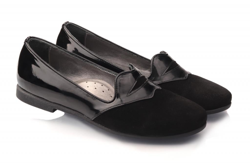 Туфли Topitop для девочек 5572 замша р. 33 Черный