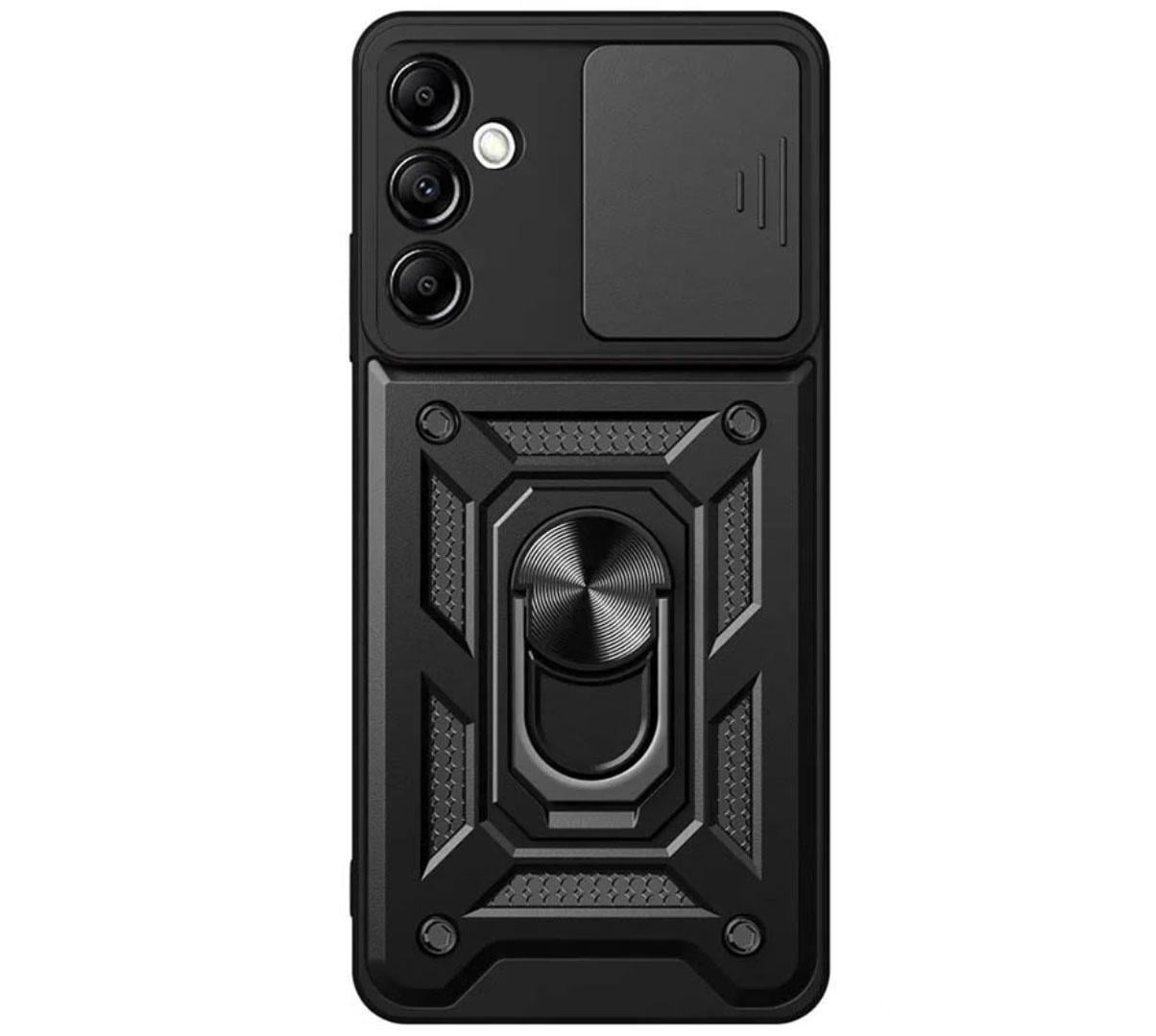 Чехол Primo Shockproof для Samsung Galaxy S26 SMS942 противоударный с подставкой и шторкой камеры Black (2957660642)