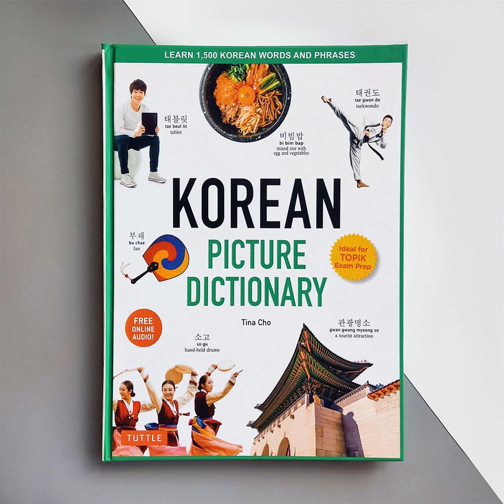 Корейско-английский иллюстрированный словарь Korean Picture Dictionary Learn 1500 Korean Words and Phrases