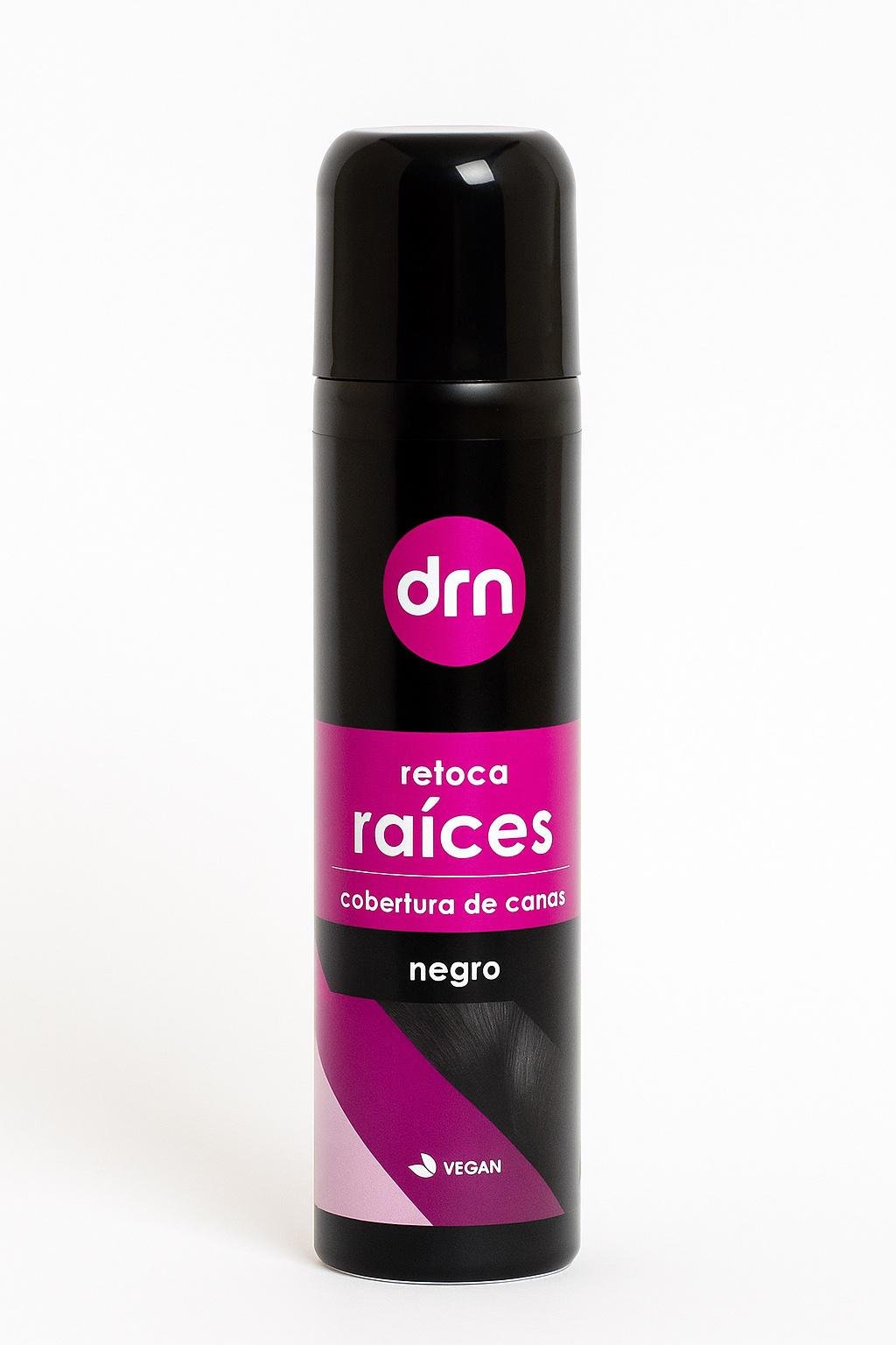 Спрей для подкраски отросших корней волос DRN Retoca Raíces Negro 75 мл Черный Спрей для подкраски отросших корней волос DRN Retoca Raíces Negro 75 мл Черный
