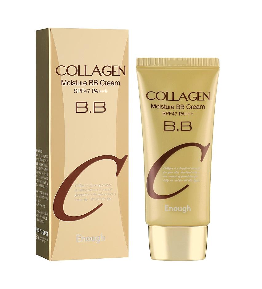 Тональный крем BB Enough Collagen Moisture BB Cream SPF47 PA+++ 50 мл (8809605870269) - фото 2