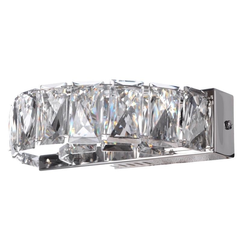 Бра настенное накладное Brille LED BR-976W/8W CH 26-298
