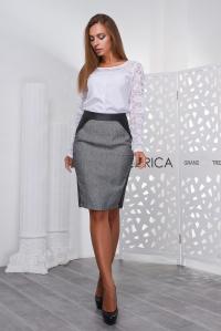 Юбка Carica UB-3227-4 XS Серый (2000002006947) - фото 2 Юбка Carica UB-3227-4 XS Серый (2000002006947) - фото 2