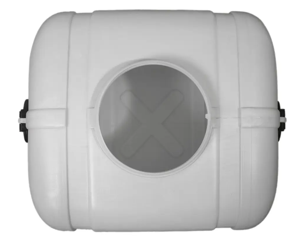 Емкость для воды пластик 100 л 58x51x45 см Белый (2268033149) - фото 3