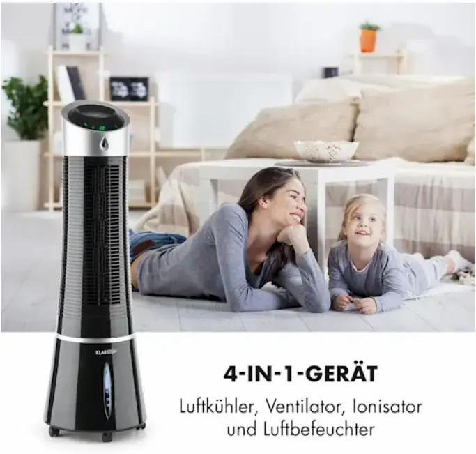 Воздухоохладитель KLARSTEIN Skyscraper Ice 4в1 210 м3/ч 35 Вт (10029328) - фото 3 Воздухоохладитель KLARSTEIN Skyscraper Ice 4в1 210 м3/ч 35 Вт (10029328) - фото 3