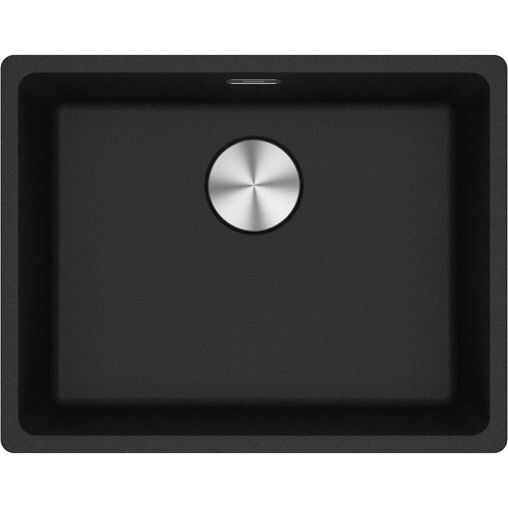 Мойка кухонная Franke 125.0701.776 гранитная прямоугольная 553x433 мм Черный (205626)