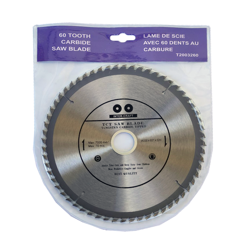 Диск пильный INTER - CRAFT 60T с напайками 200x32 мм (54322)