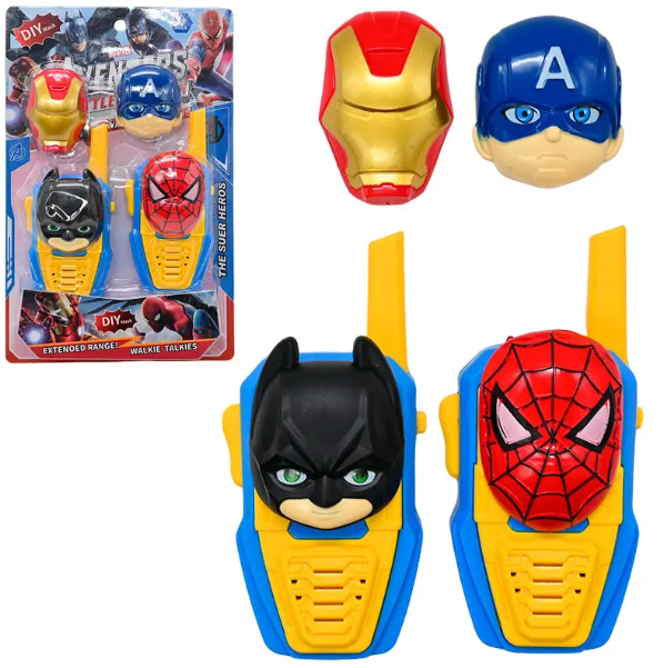 Набор детских раций герои 8801 (25210936) - фото 3 Набор детских раций герои 8801 (25210936) - фото 3