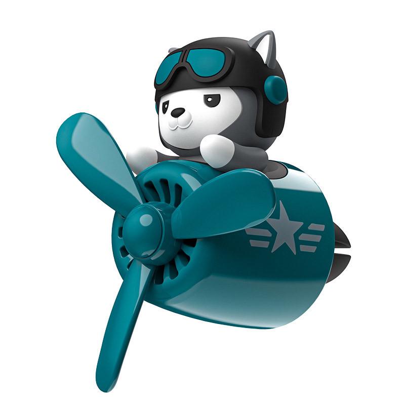 Ароматизатор для авто Pilot Husky многоразовый на решетку Green (1801154855)