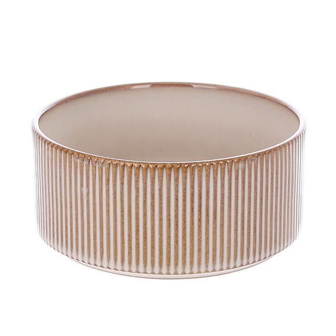 Пиала керамическая Flora Modern line 500 мл Бежевый (33371)