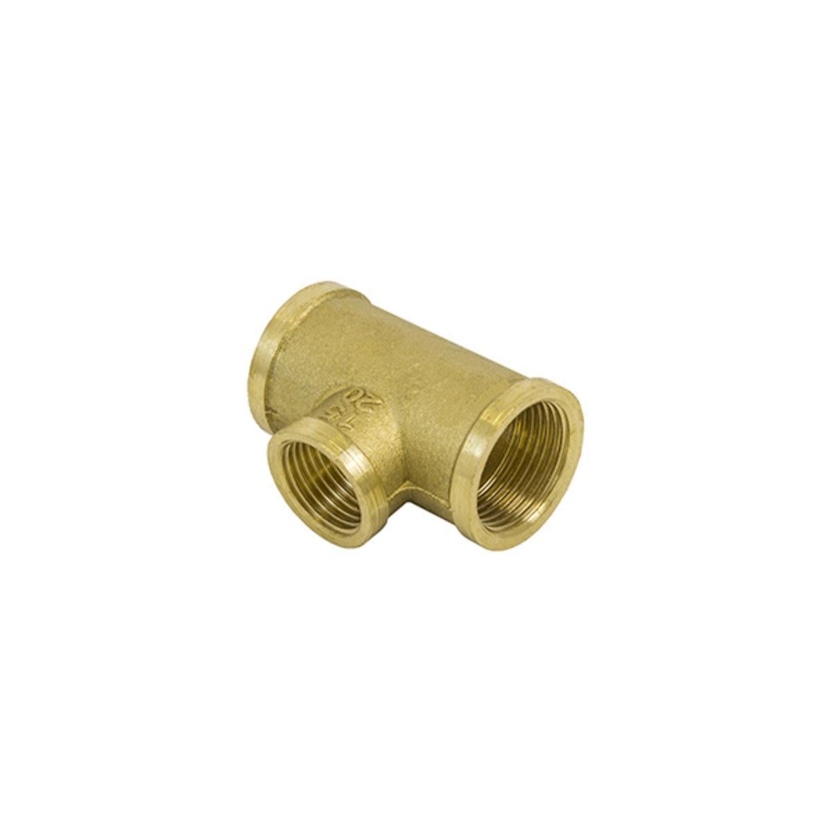Тройник Lexline PN10 ВВ 3/4" x1/2" x3/4" (SW-21367)