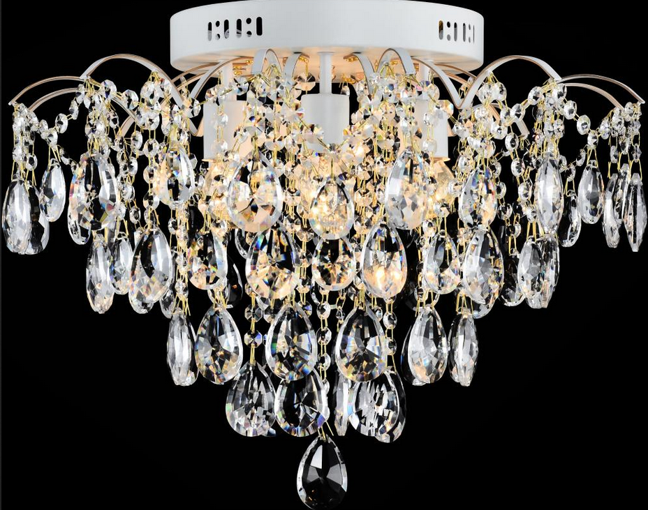 Люстра хрустальная Sirius XE 4039/4-400 на 4 лампочки