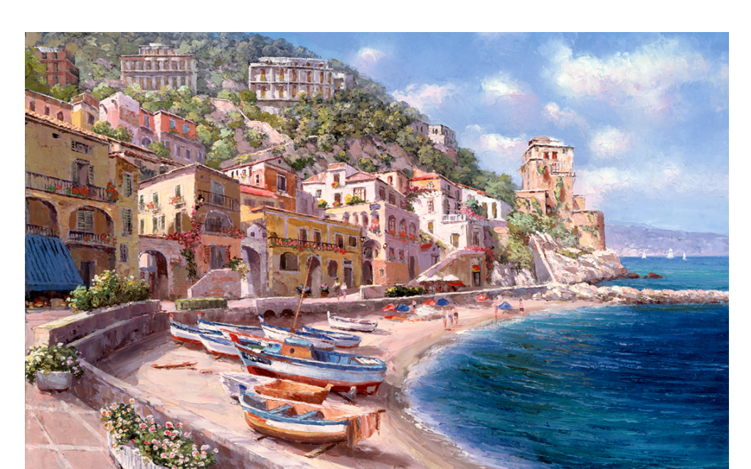 Пазл Побережье Италии 1000 элементов (1136-CS)