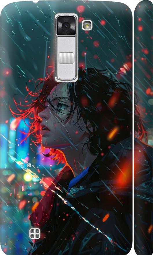 Чехол на LG K8 K350E Ночные огни (6096m-297-42517)