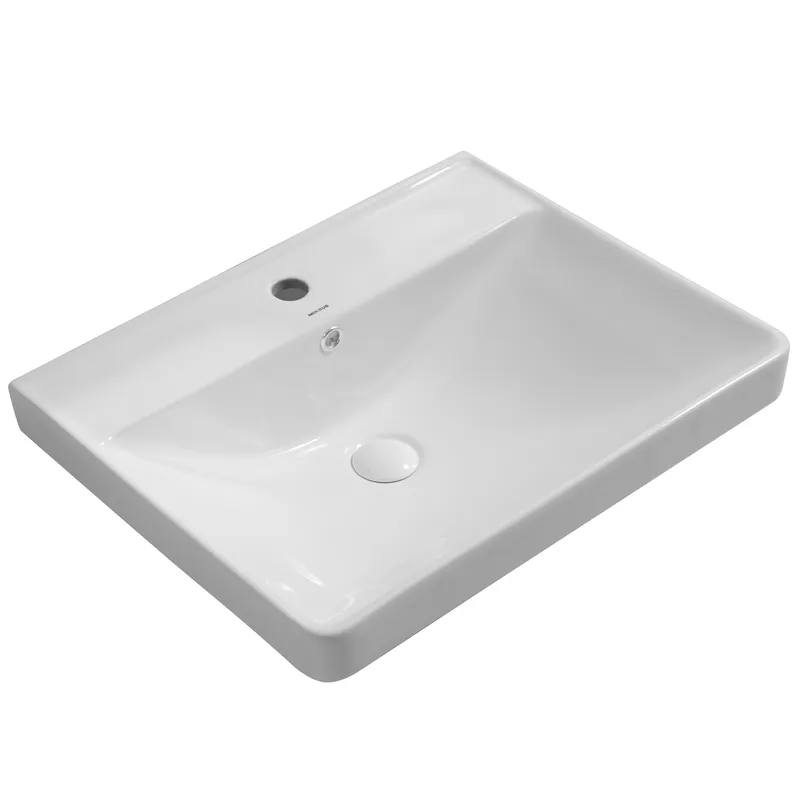 Раковина мебельная MIXXUS PREMIUM STYLE-1501 600х480х190 мм с отверстием под смеситель и переливом (27096901)